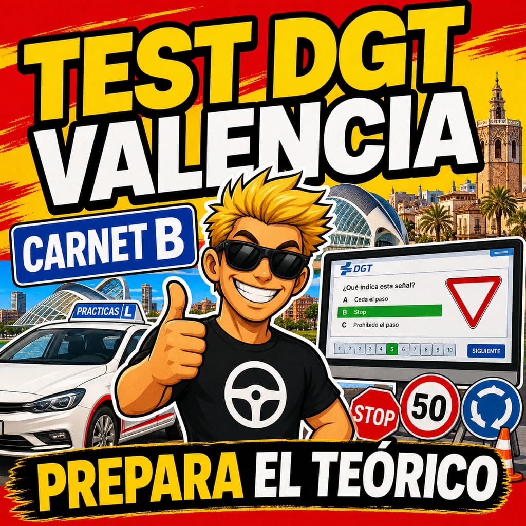 DGT tests in Valencia for the B license: how to prepare the theory exam better