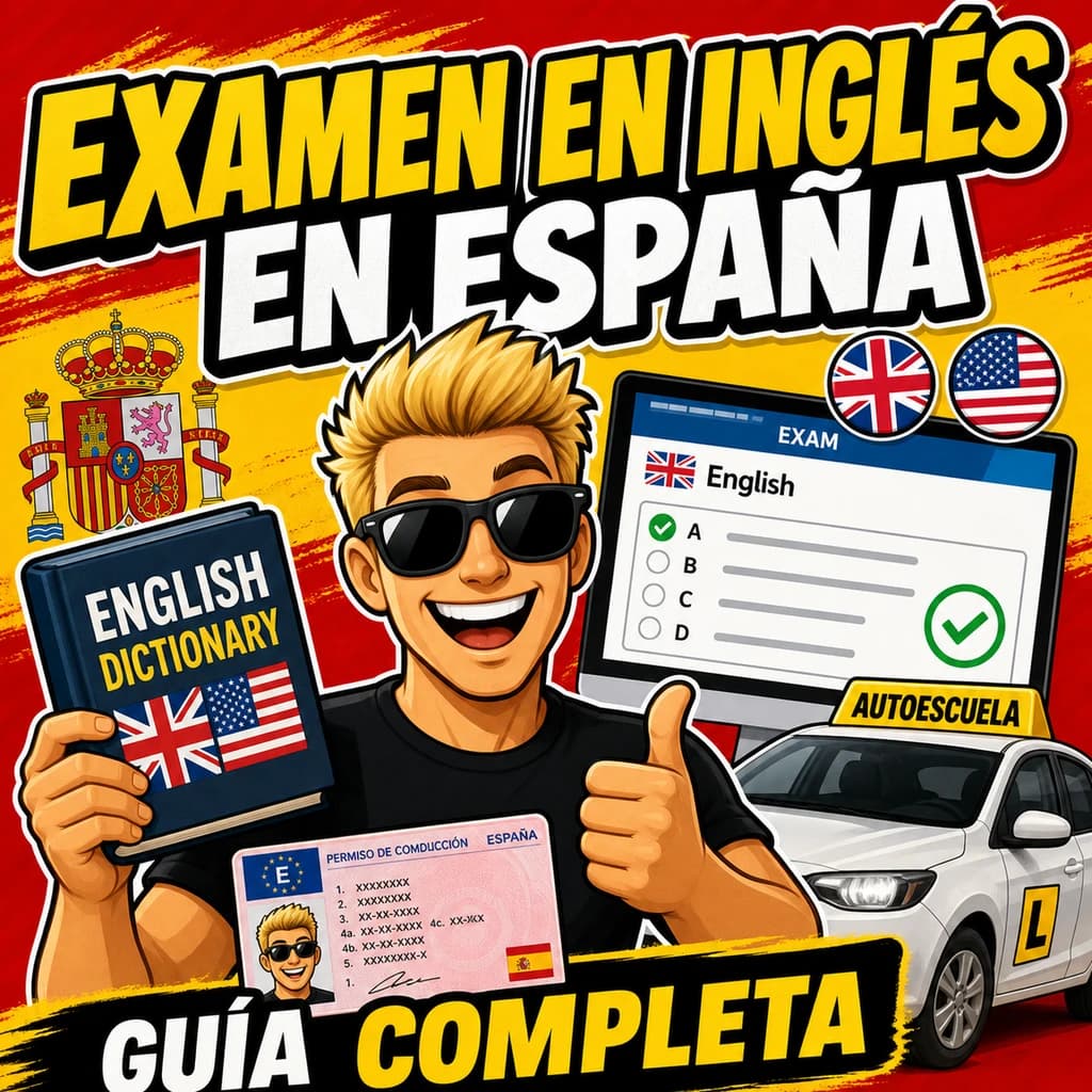 Driving exam in English in Spain: complete guide
