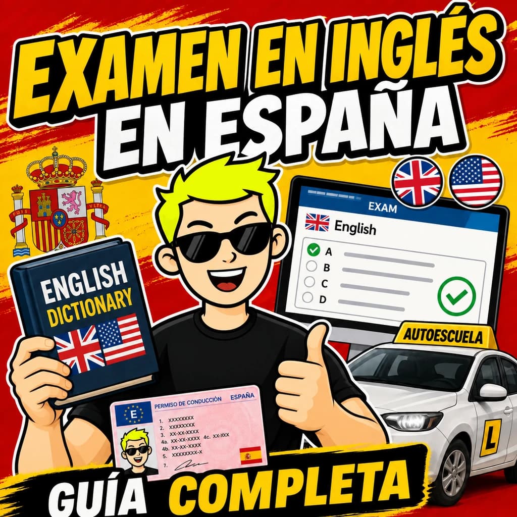Examen de conducir en inglés en España: guía completa