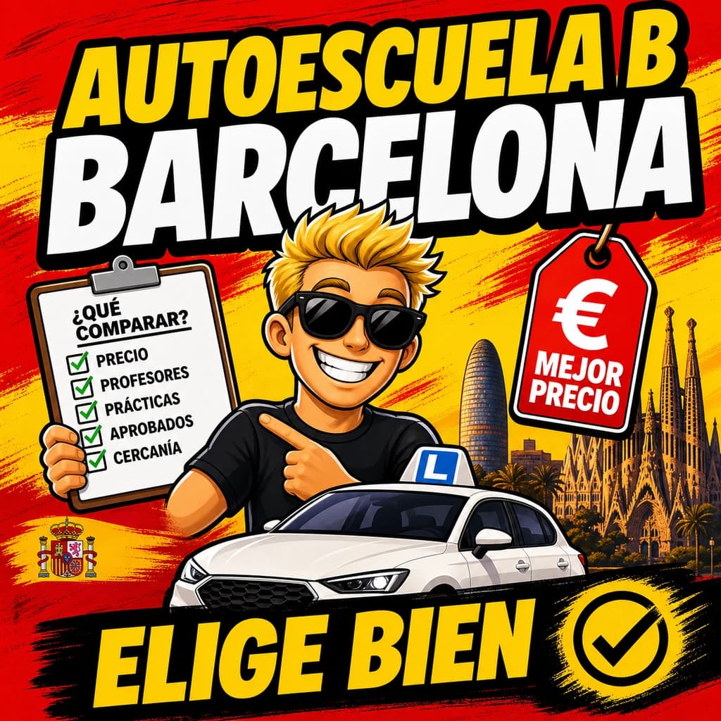 Driving school for the B license in Barcelona: how to choose well