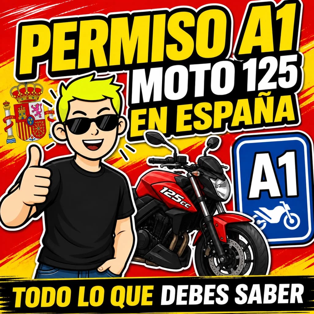 Permiso A1 en España: moto 125, requisitos, edad y examen