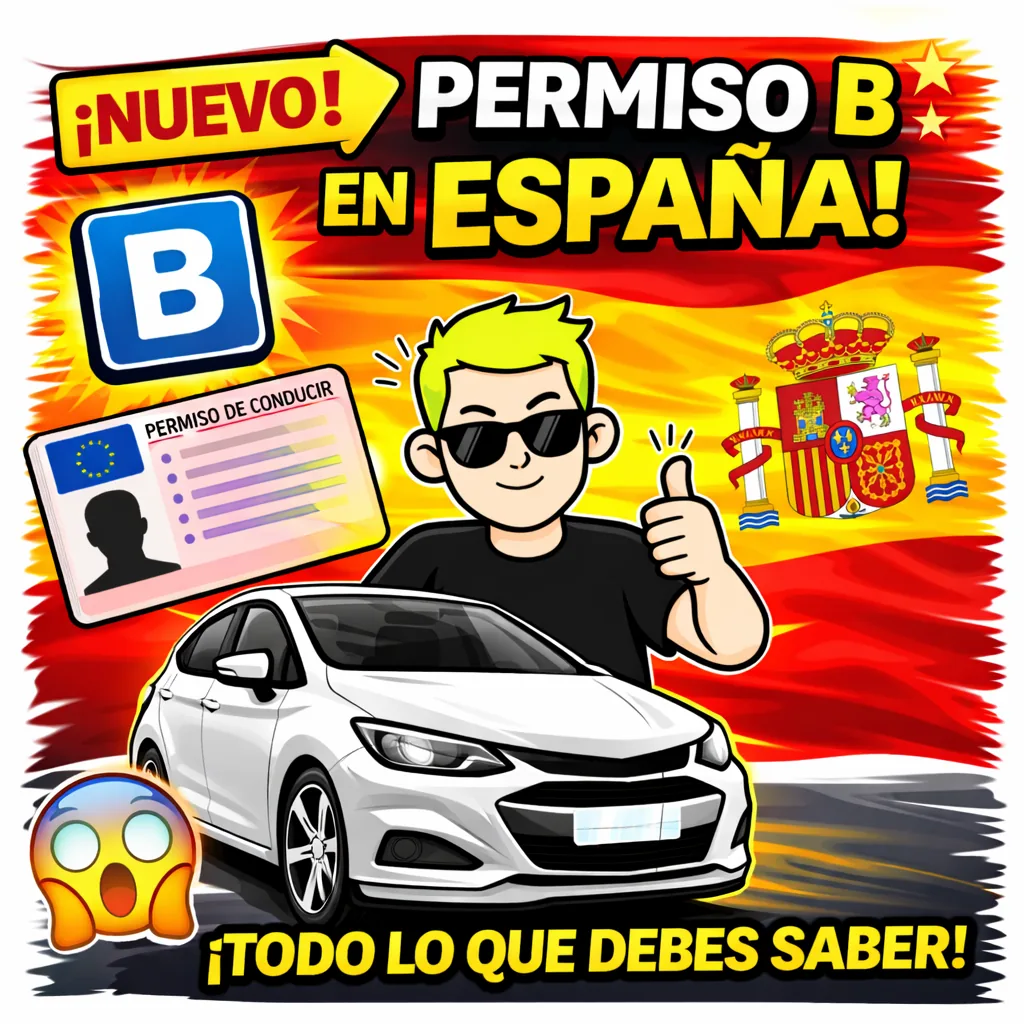 Permiso B en España: requisitos, qué coche puedes conducir y examen