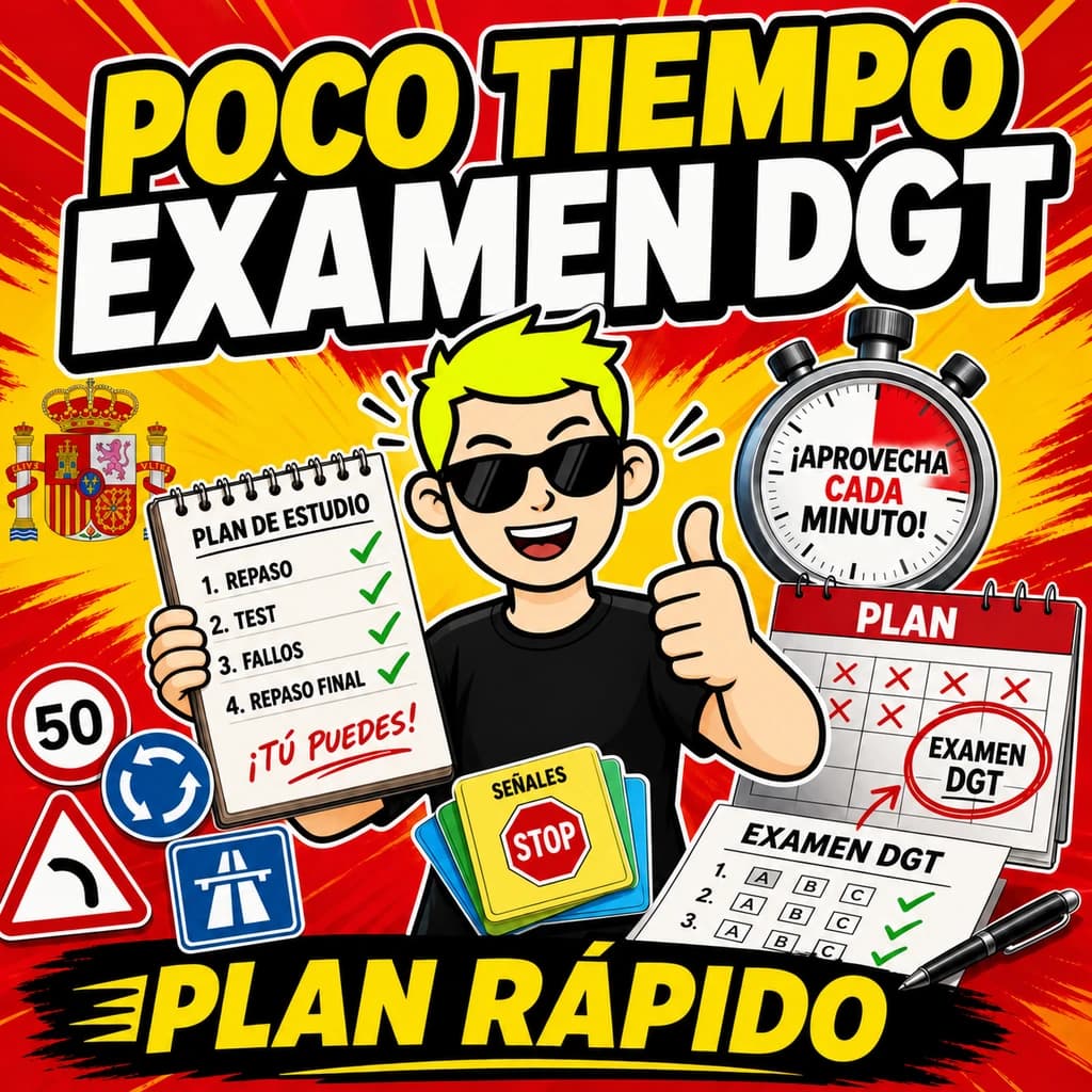 Cómo estudiar el examen de conducir con poco tiempo