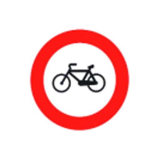 Entrada prohibida a ciclos