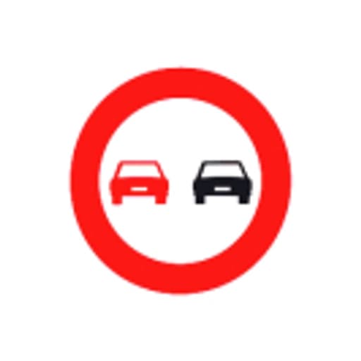 Adelantamiento prohibido
