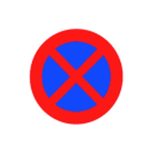 Parada y estacionamiento prohibido