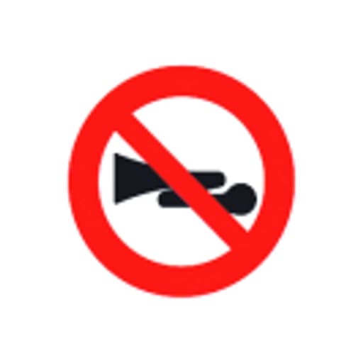 Advertencias acusticas prohibidas