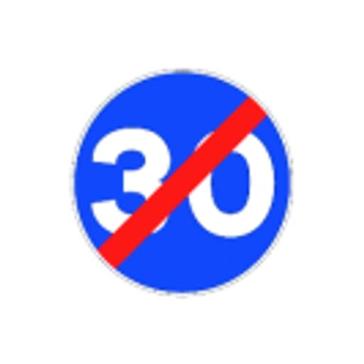 Fin de velocidad minima