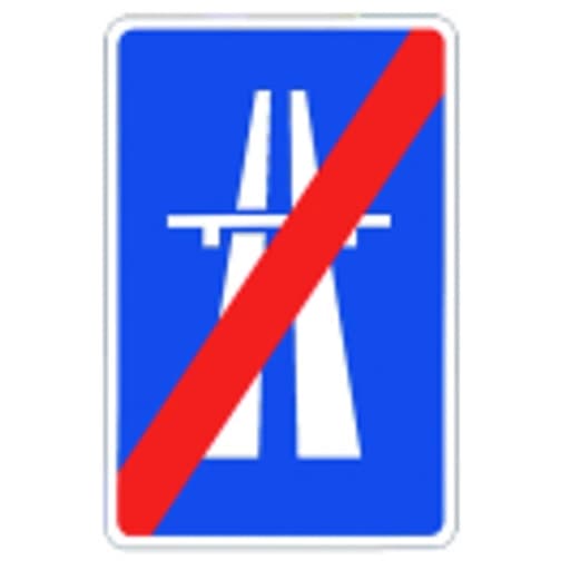 Fin de autopista