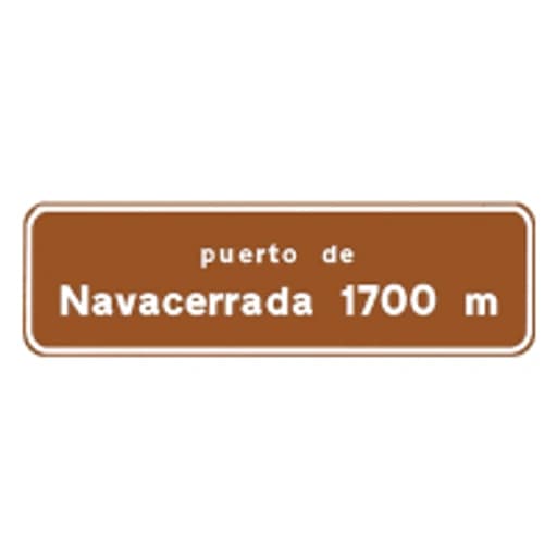 Situacion de punto caracteristico de la via