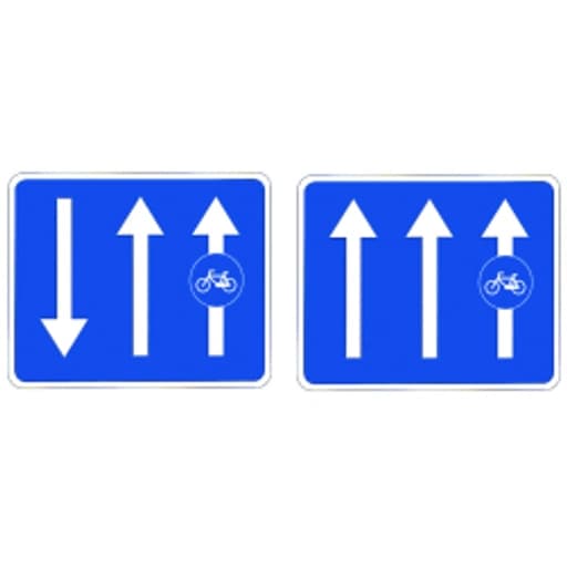 Carril bici o via ciclista adosada a la calzada