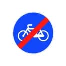 En una vía en la cual es obligatorio circular a una velocidad mínima de 30km/h, se encuentra esta señal. ¿Qué indica?