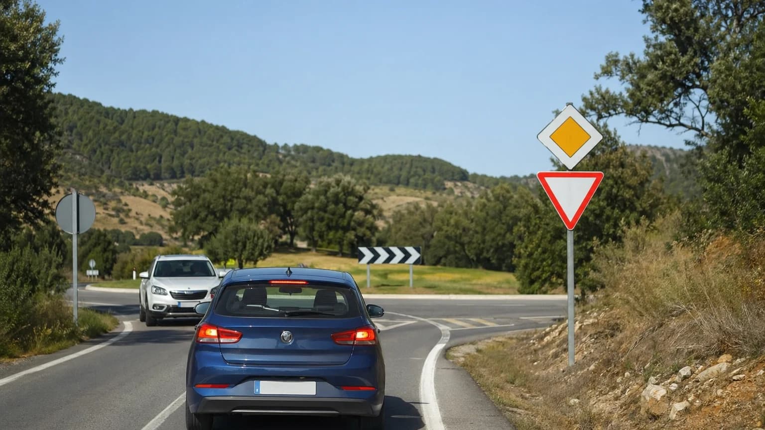 Ante estas señales, ¿qué deben hacer los conductores?