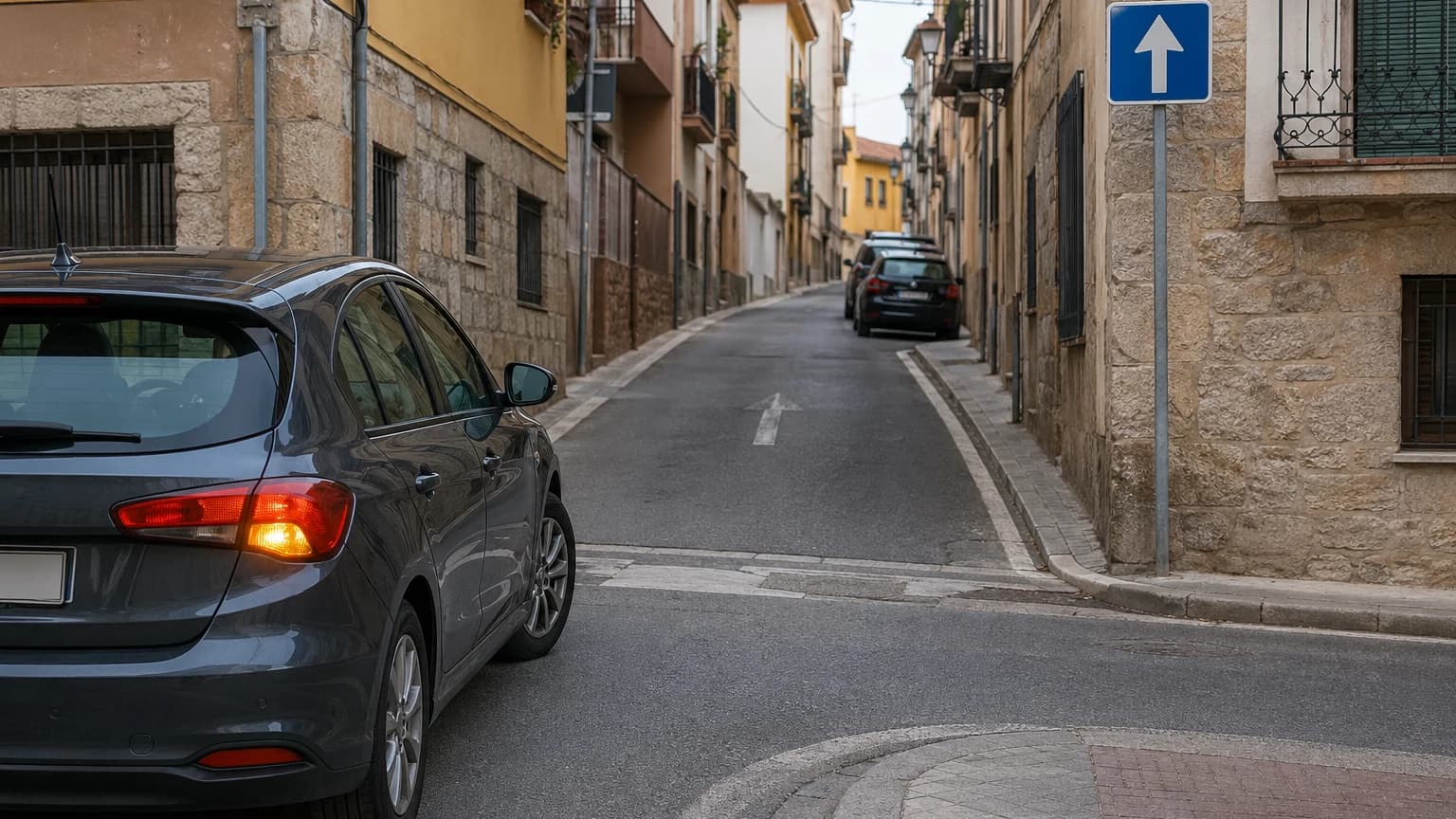 Para girar a la izquierda, es obligatorio acercarse al borde izquierdo de la carretera en...
