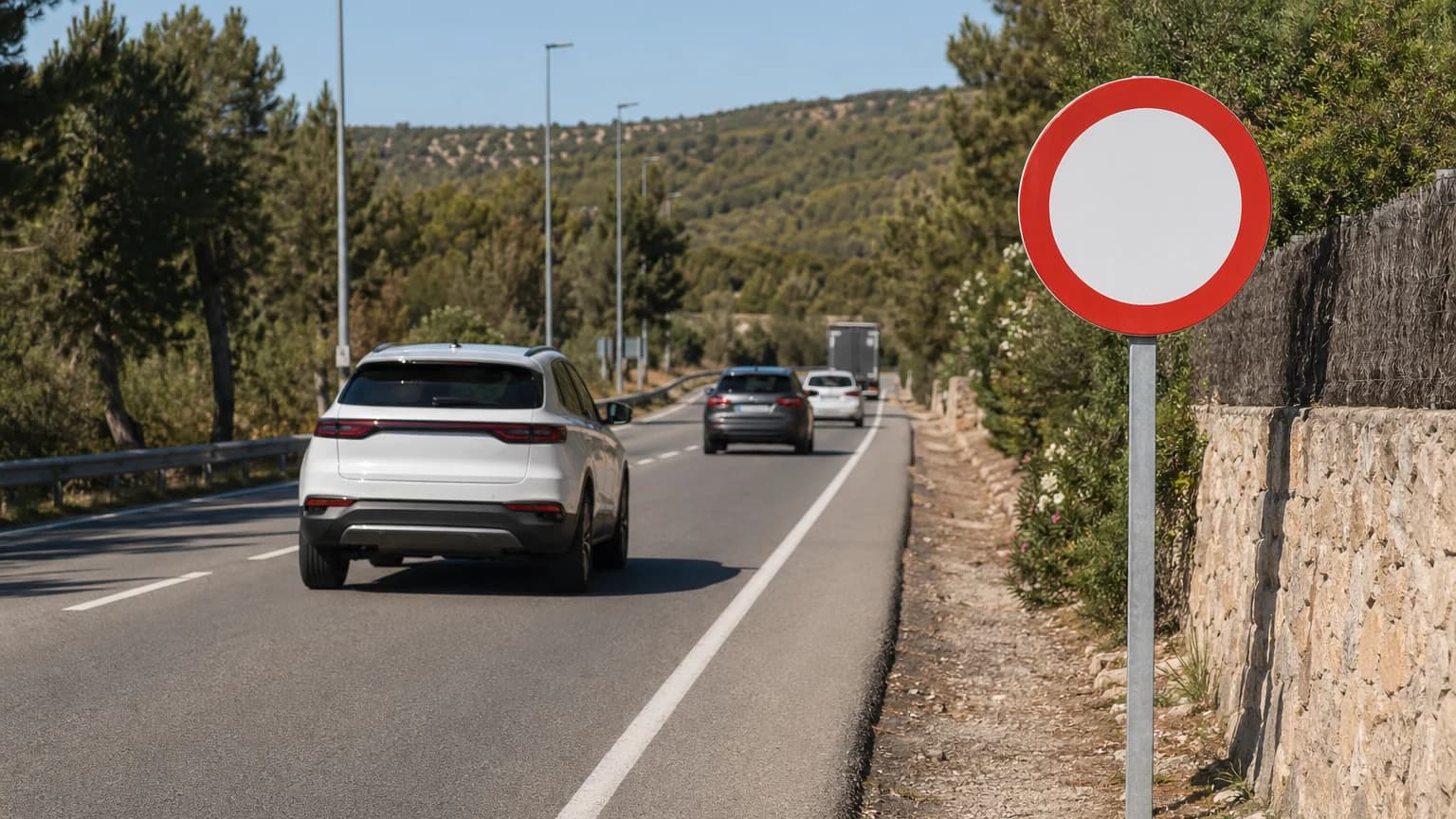 Las obligaciones, limitaciones o prohibiciones especiales establecidas por las señales de reglamentación regirán a partir de...