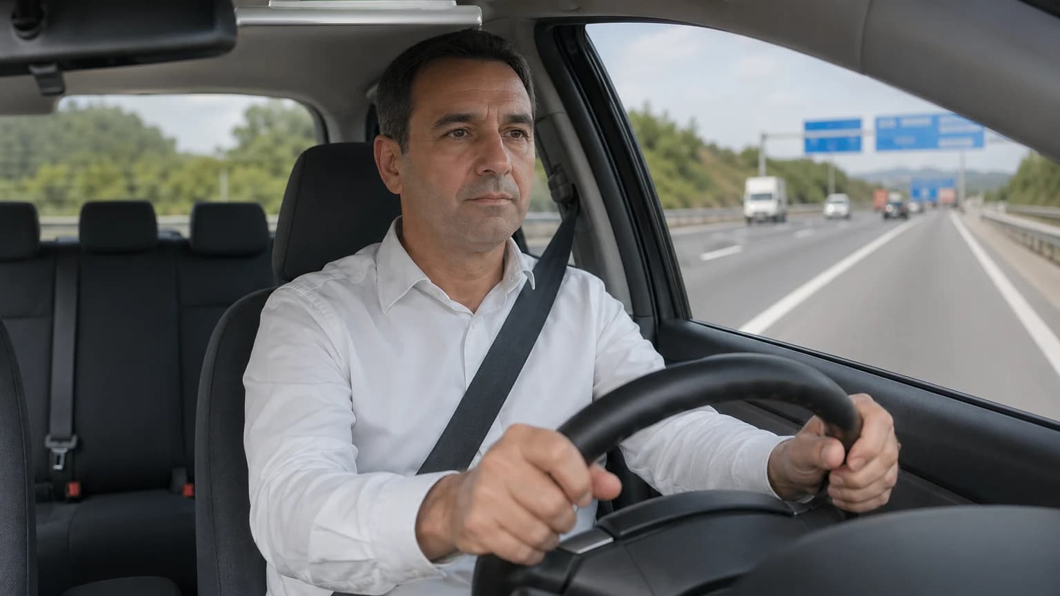 ¿Deberán los conductores de taxi llevar el cinturón de seguridad en autopista?