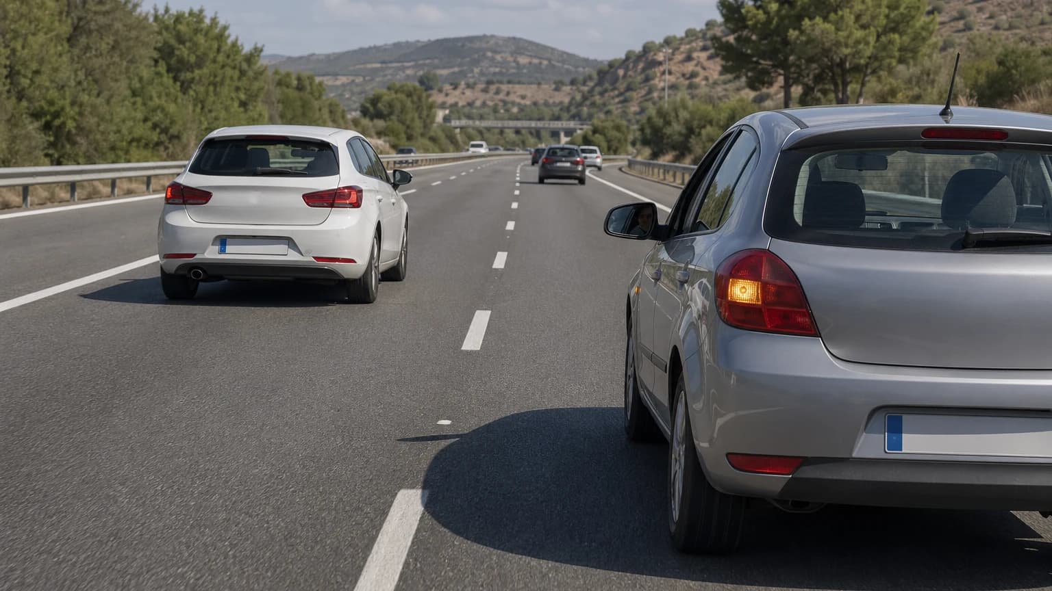 En los cambios de carril en un mismo sentido, ¿quién tiene prioridad?