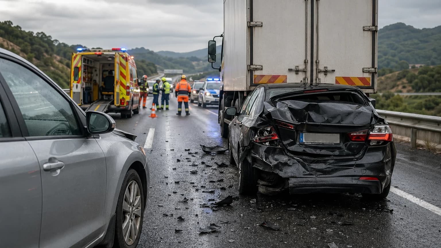 Se producen más accidentes con víctimas mortales...