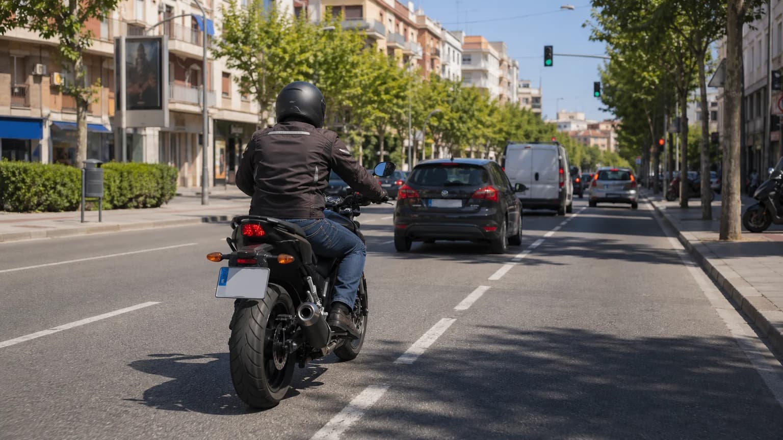 ¿Qué es aconsejable que realicen los conductores de motocicleta para evitar la contaminación acústica?