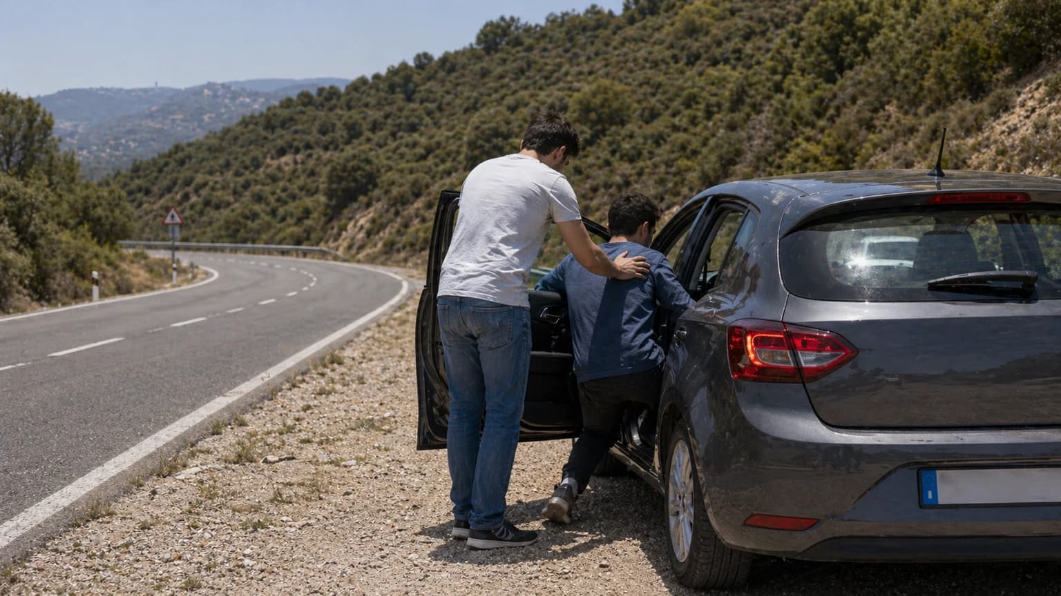 Se ve obligado a trasladar en su turismo a un herido. ¿Debe respetar las normas de circulación?