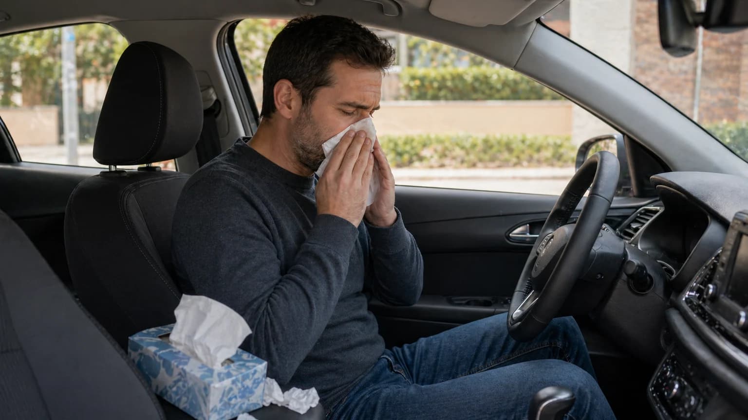 Las gripes, los resfriados y las alergias, ¿afectan a la conducción?
