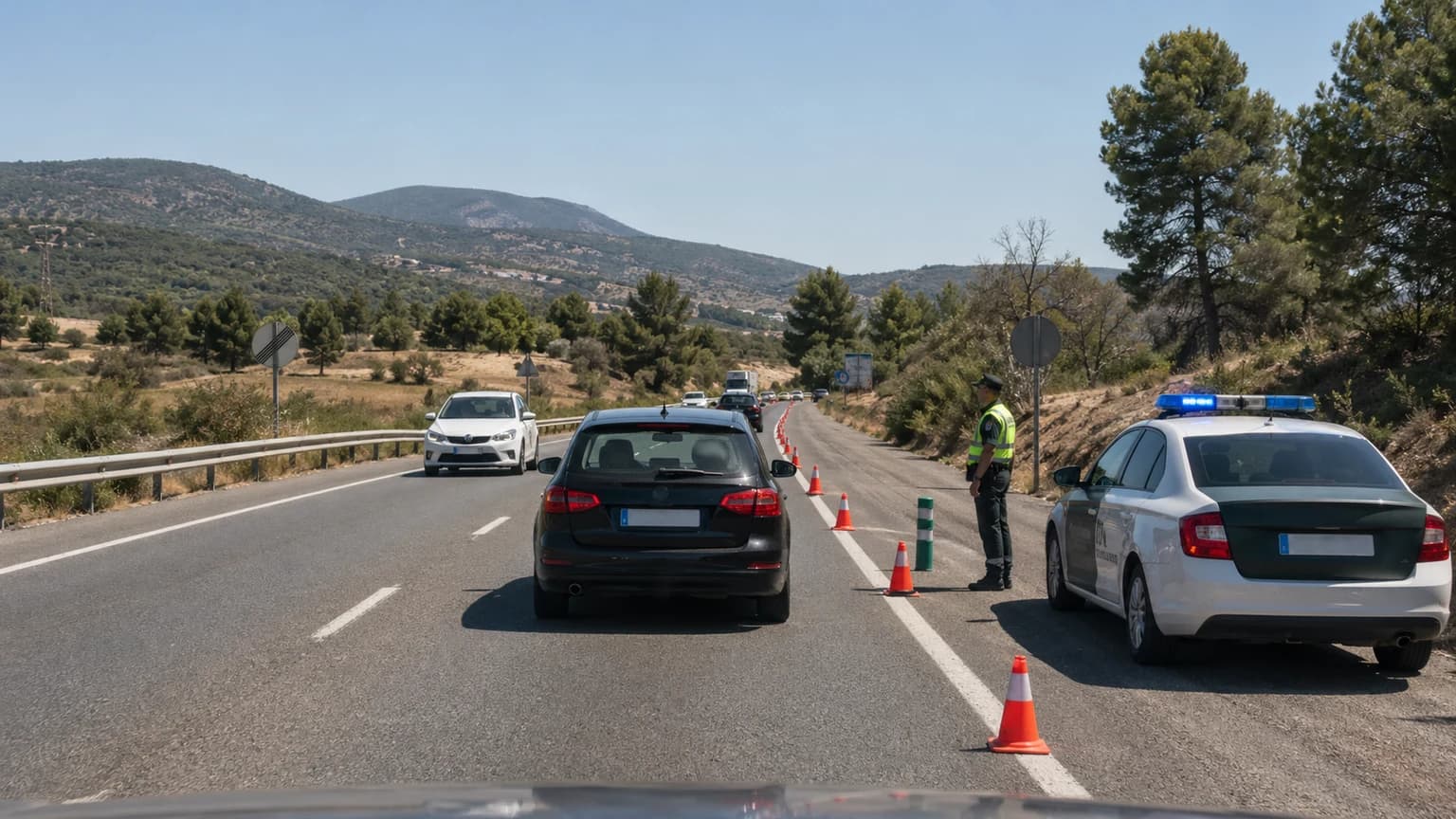 A la motocicleta de la fotografía se la ha averiado el dispositivo silenciador de explosiones y produce ruidos que molestan, ¿le está permitido circular en estas condiciones?
