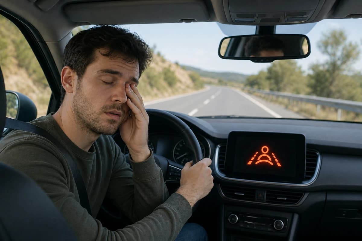 ¿Cómo se llama el sistema de advertencia de distracciones del conductor?