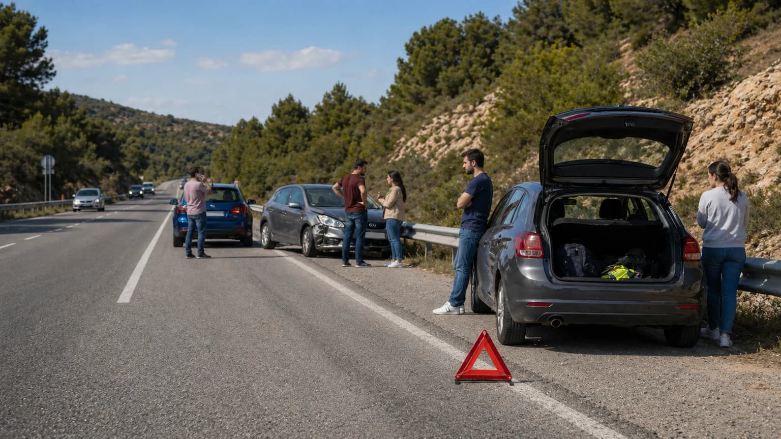 ¿Qué personas incurren en la omisión de socorro a las víctimas de un accidente de tráfico?
