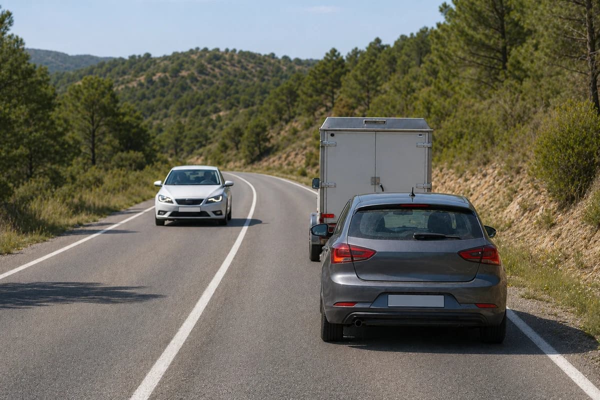 ¿Se puede adelantar por el lado izquierdo de la carretera?