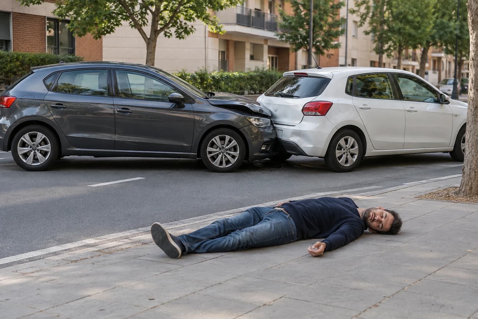 En un lugar seguro, un adulto accidentado no responde. Ya se ha activado el 112. ¿Qué debe valorar de inmediato un auxiliador sin formación sanitaria?