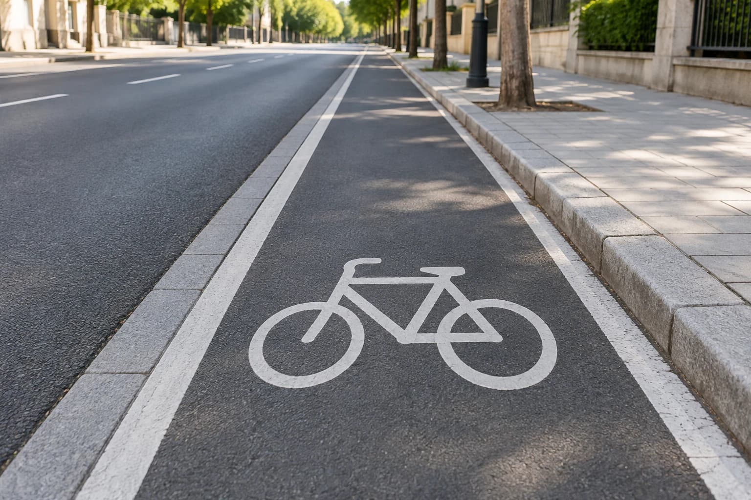 What does this sign painted on the road surface indicate?