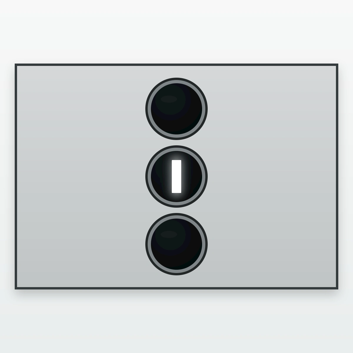 On a road with a reserved bus lane, which buses must obey this white-bar traffic light controlling that lane?