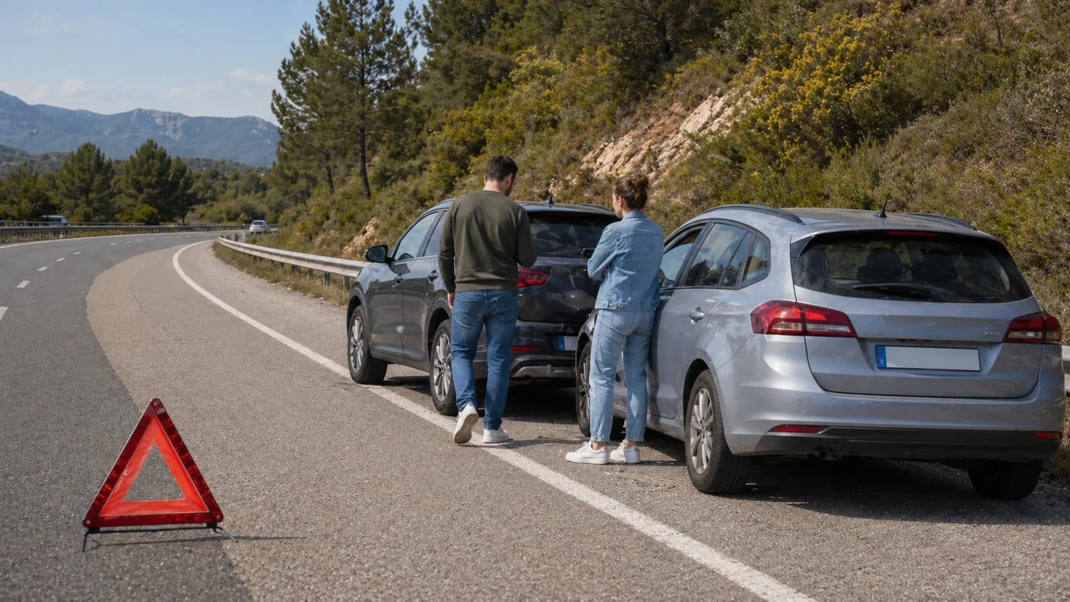 En caso de estar implicado en un accidente, ¿debe detenerse para ayudar a restablecer la seguridad de la circulación?