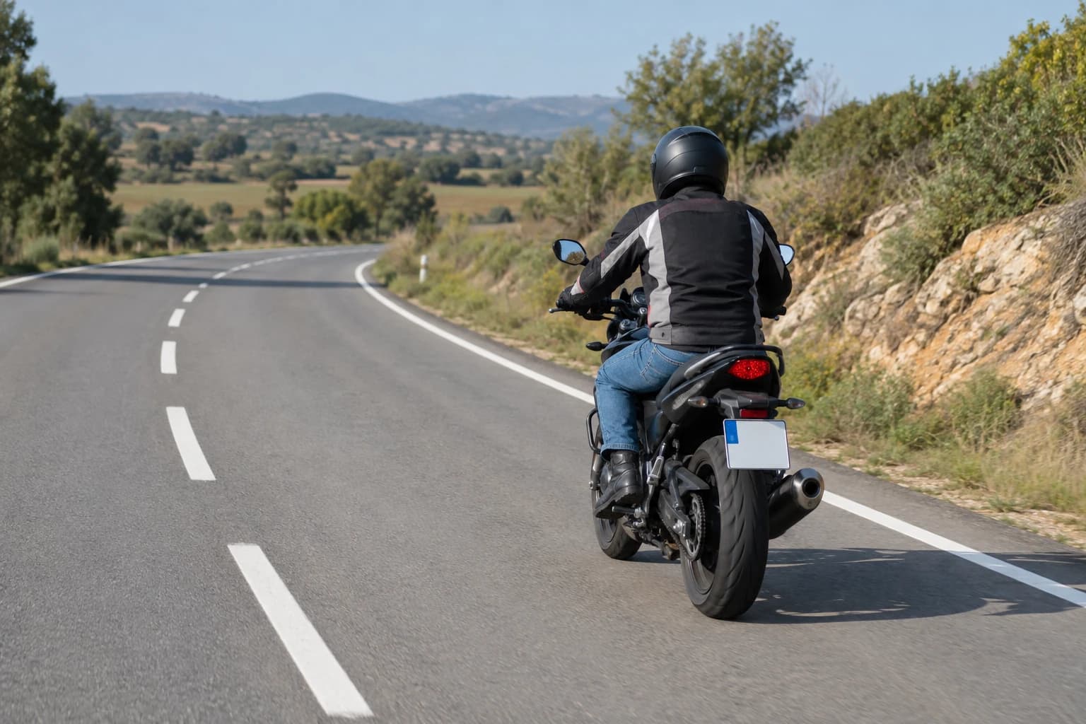 Si notas fatiga mientras conduces una motocicleta, lo correcto es: