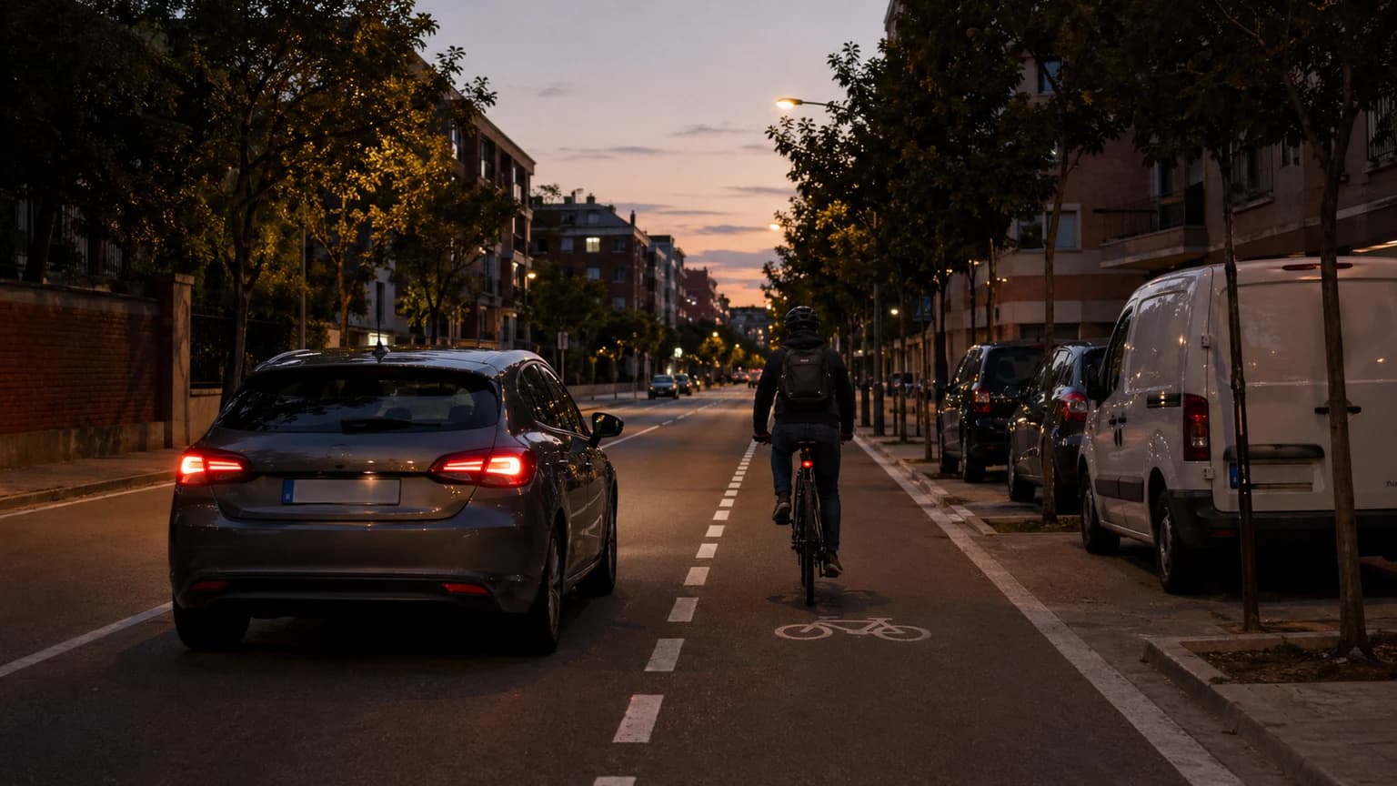 Esta señal prohíbe estacionar...