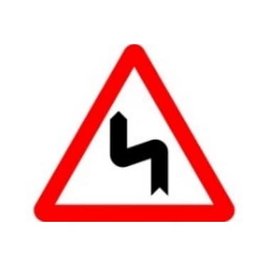 On seeing the sign, you know you are approaching: