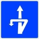 What does the sign in the image indicate?